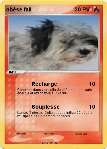 Pokemon obèse fail
