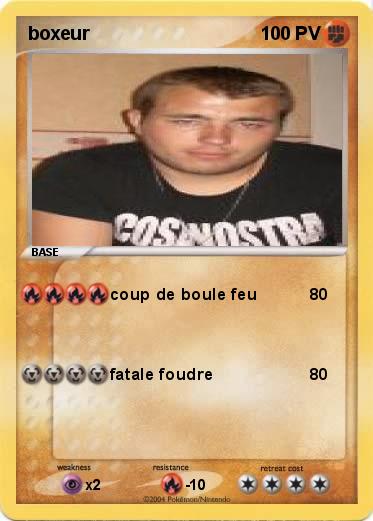 Pokemon boxeur