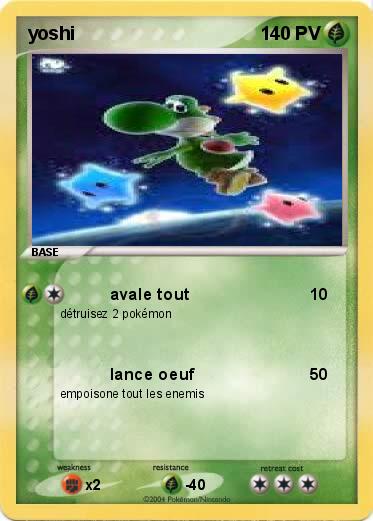 Pokemon yoshi