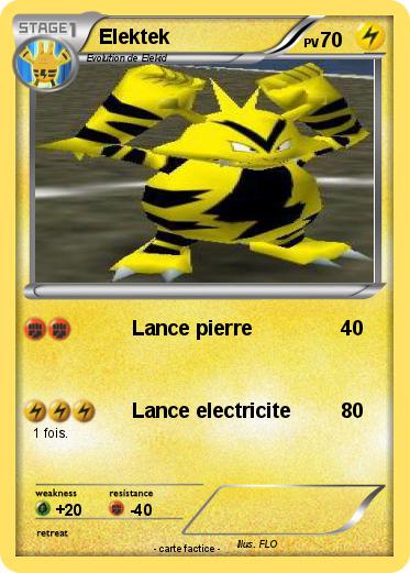 Pokemon Elektek