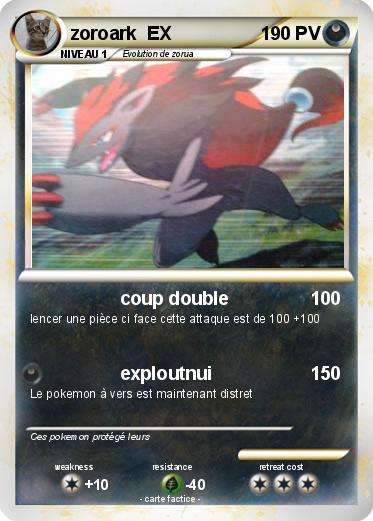 Pokemon zoroark  EX
