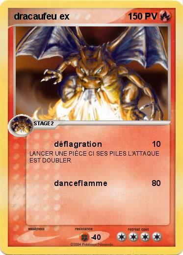 Pokemon dracaufeu ex
