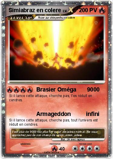 Pokemon Simiabraz en colere