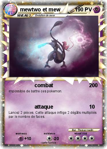 Pokemon mewtwo et mew