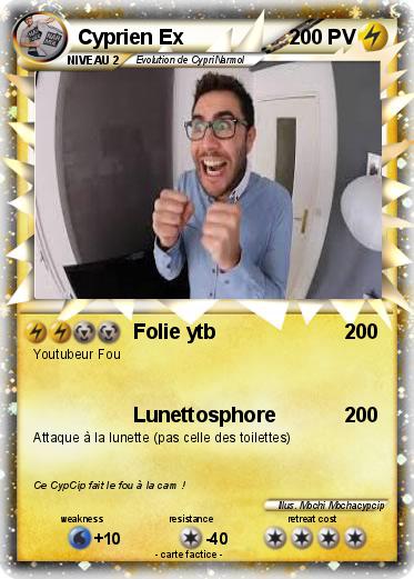 Pokemon Cyprien Ex