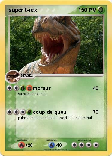 Pokemon super t-rex