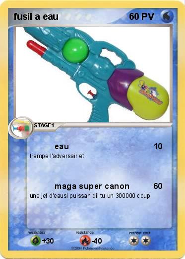 Pokemon fusil a eau