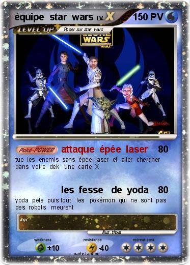 Pokemon équipe  star  wars