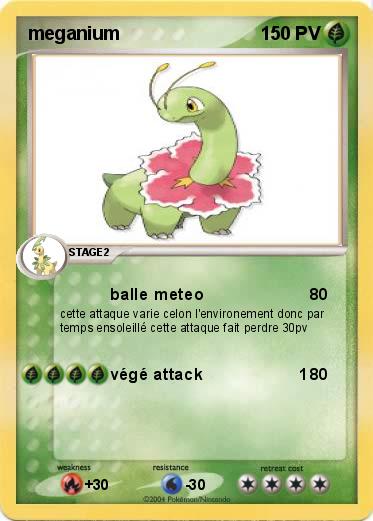 Pokemon meganium