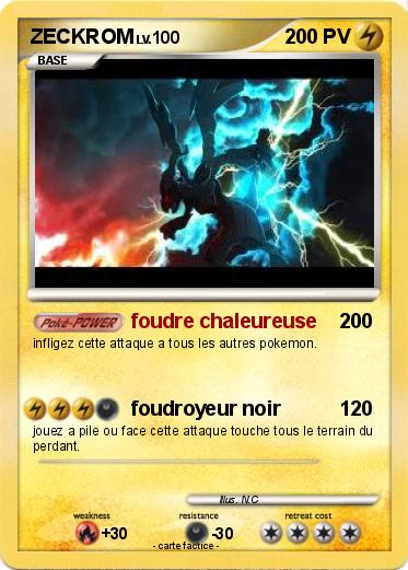 Pokemon ZECKROM
