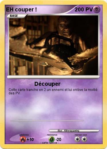 Pokemon EH couper !