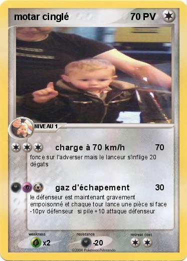 Pokemon motar cinglé