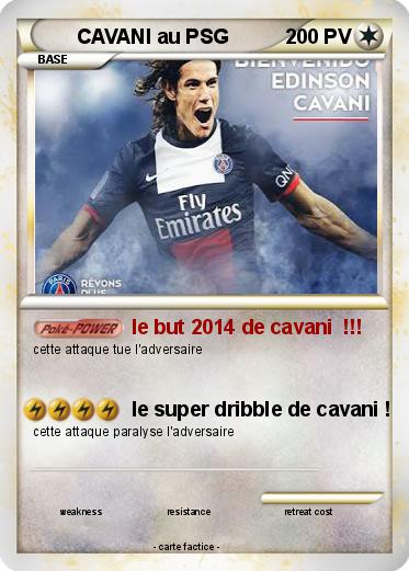 Pokemon CAVANI au PSG