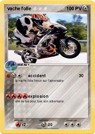 Pokemon vache folle