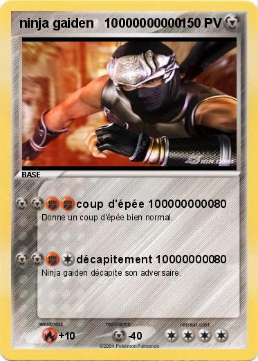 Pokemon ninja gaiden   10000000000