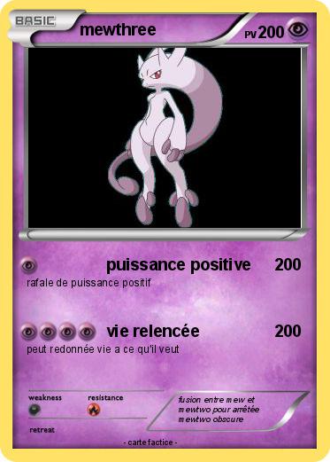 Pokemon mewthree
