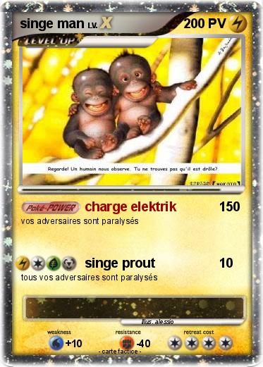 Pokemon singe man