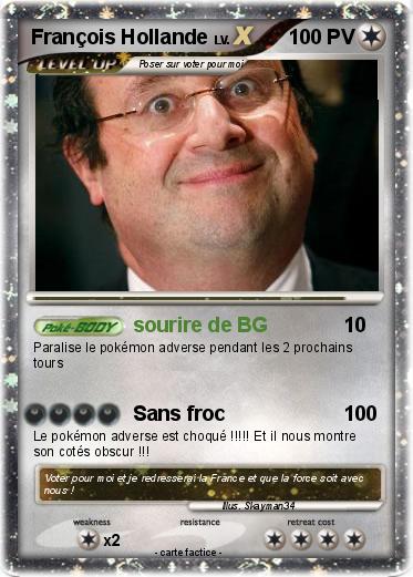 Pokemon François Hollande