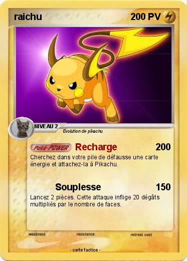 Pokemon raichu