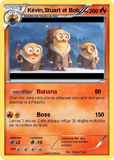 Pokemon Kévin,Stuart et Bob