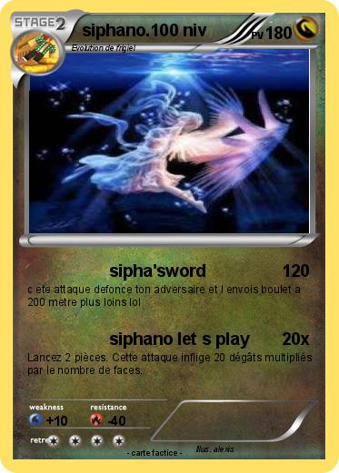 Pokemon siphano.100 niv