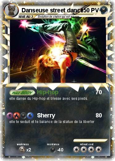 Pokemon Danseuse street dance