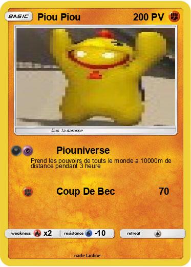 Pokemon Piou Piou