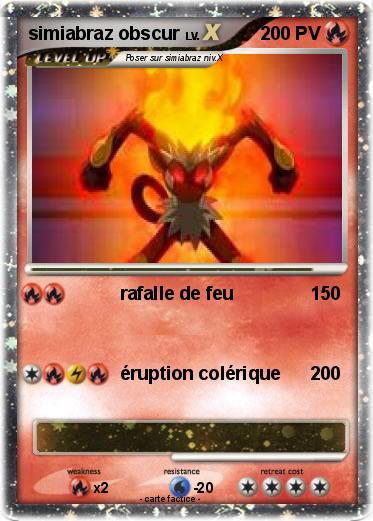 Pokemon simiabraz obscur