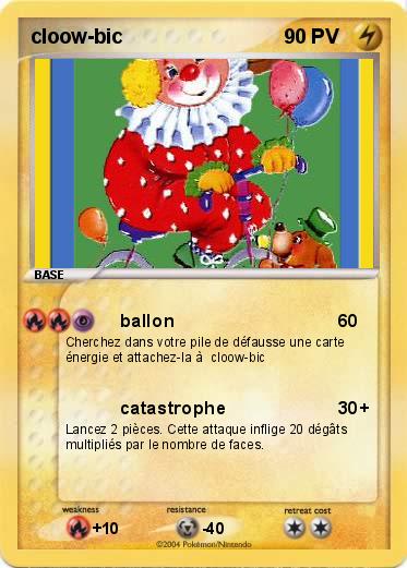 Pokemon cloow-bic