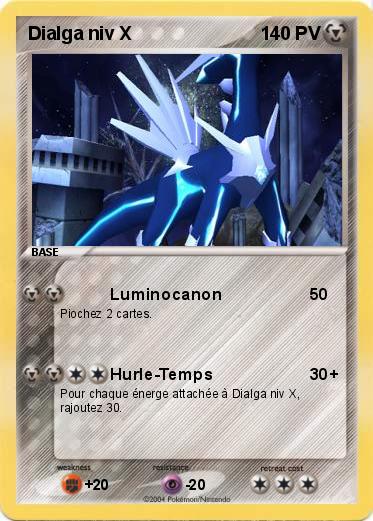 Pokemon Dialga niv X