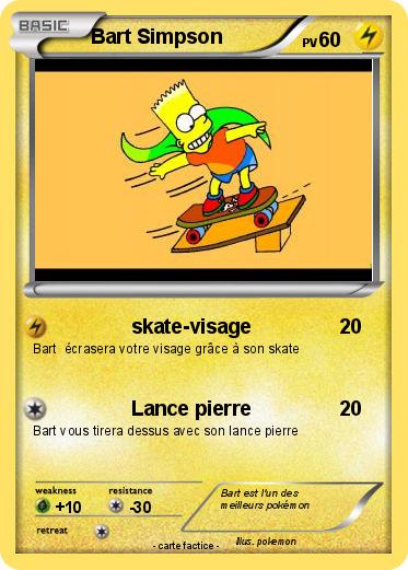 Pokemon Bart Simpson
