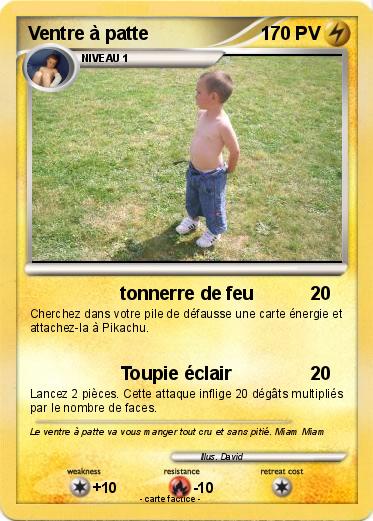 Pokemon Ventre à patte