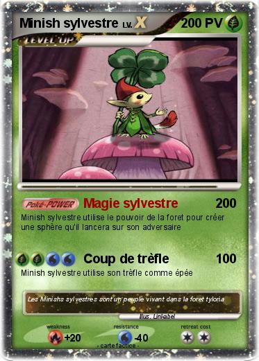 Pokemon Minish sylvestre
