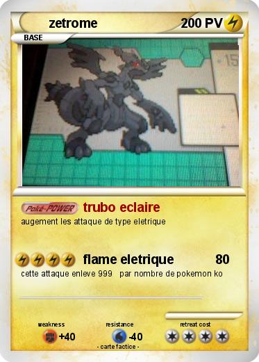 Pokemon zetrome
