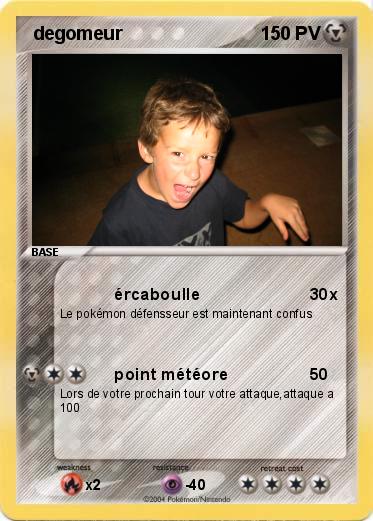 Pokemon  degomeur