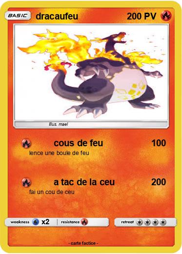 Pokemon dracaufeu