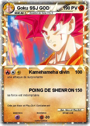 Pokemon Goku SSJ GOD