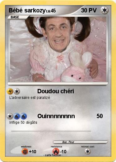 Pokemon Bébé sarkozy