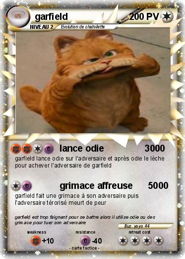 Pokemon garfield