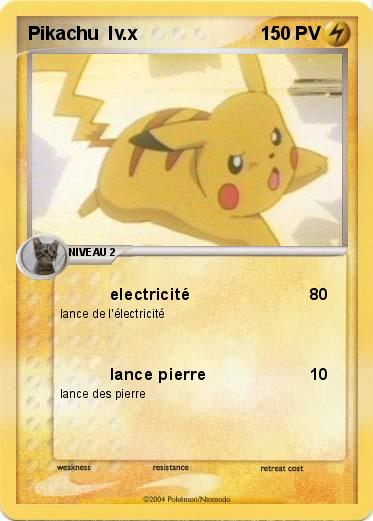 Pokemon Pikachu  lv.x