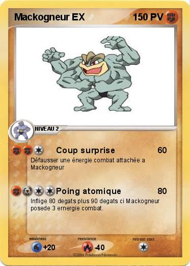 Pokemon Mackogneur EX
