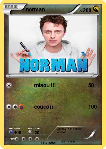Pokemon norman