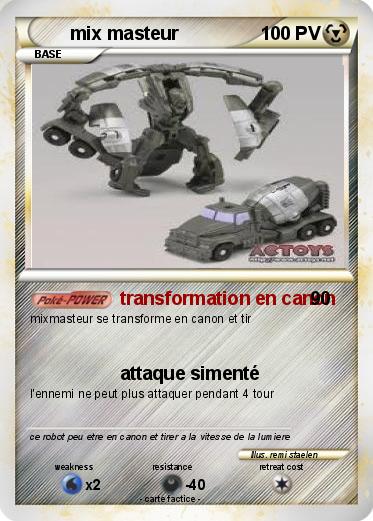 Pokemon mix masteur