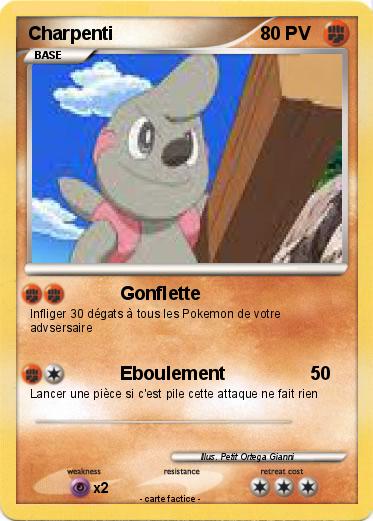 Pokemon Charpenti