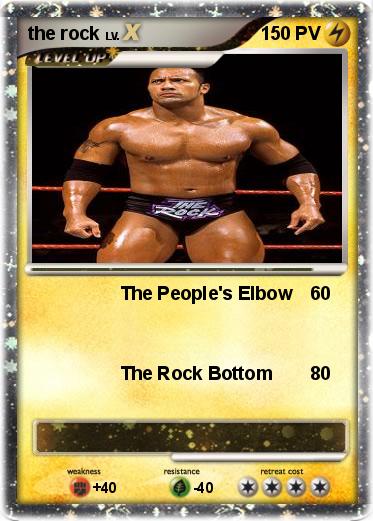 Pokemon the rock
