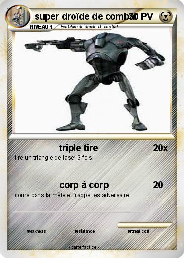 Pokemon super droïde de combat