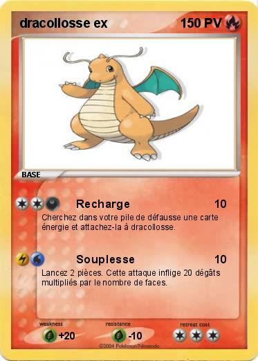 Pokemon dracollosse ex