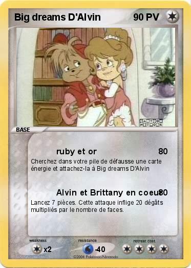 Pokemon Big dreams D'Alvin 