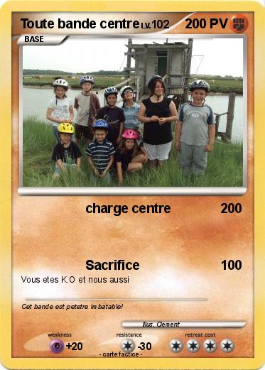 Pokemon Toute bande centre