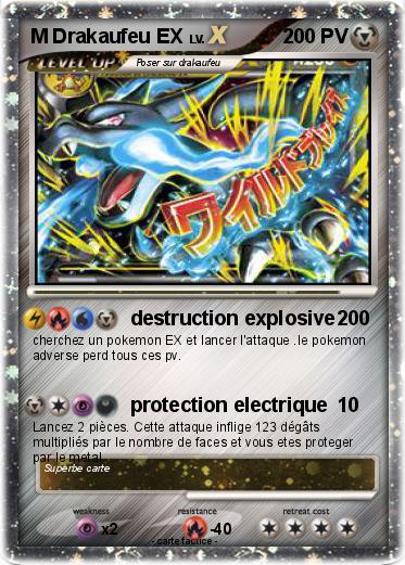 Pokemon M Drakaufeu EX